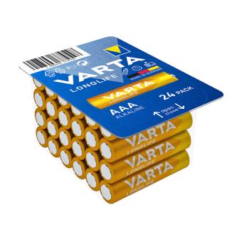 VARTA Batterien "Longlife BigBox" Micro (AAA) LR03, 24er 