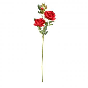 Kunstblume Rose 64 cm Rot 