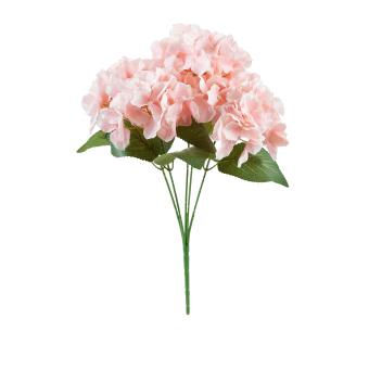 Kunstblume Hortensie rosa 43cm 