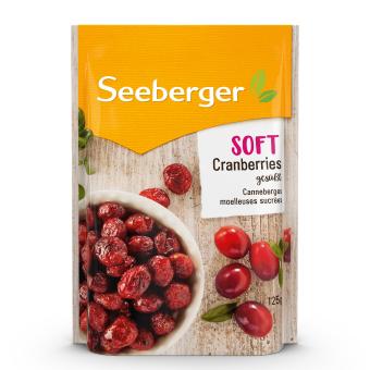 Seeberger Soft Cranberries gesüßt 125 g   