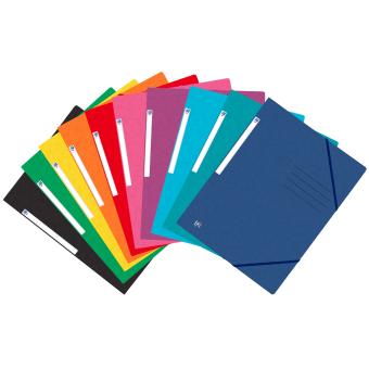 Oxford Eckspannermappe Karton verschiedene Farben 