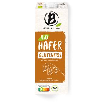 Berief Hafer Drink Glutenfrei Bio 1 Liter DE-ÖKO-006 
