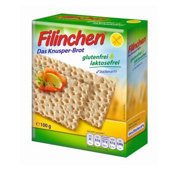 Filinchen Knusperbrot glutenfrei laktosefrei 100 g  