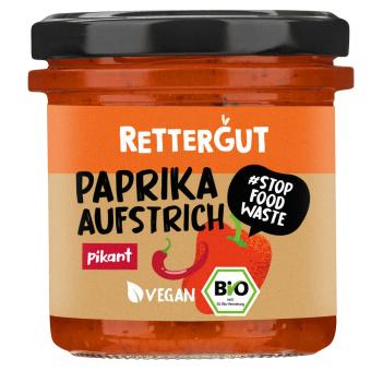 Retter Gut Aufstrich Paprika pikant Bio 135 g DE-ÖKO-013  