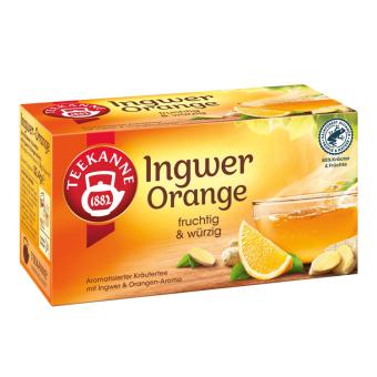 Teekanne  Tee Ingwer Orange 32,4g 