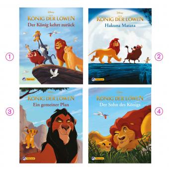 Minibuch Disney König der Löwen (1-4) verschiedene Varianten 