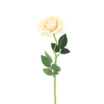 Kunstblume Rose creme 50cm 