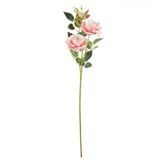 Kunstblume Rose 64 cm Rosa 