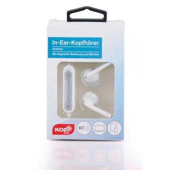 KODi Basic Stereo-Drahtlos-Kopfhörer in Weiß 