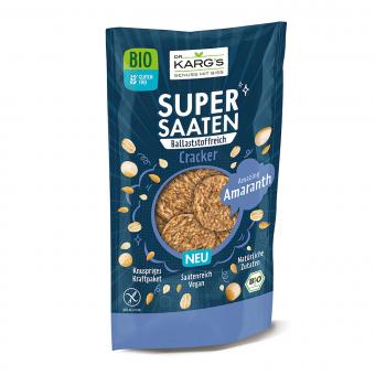 Dr. Kargs Super Saaten Bio glutenfrei Cracker Amaranth 85 g 