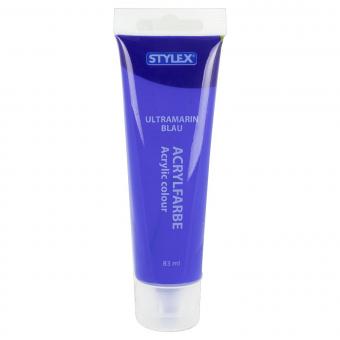 Stylex Acrylfarbe Ultramarinblau 83 ml 