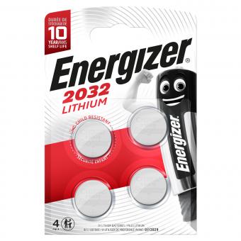 Energizer Knopfzellen "CR2032" 4 Stück 