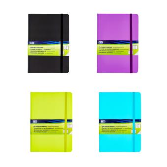 Notizbuch DIN A5 mit 100 Blatt kariert in verschiedenen Farben 