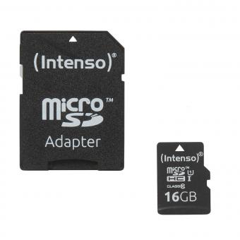 Intenso Micro SDHC Card Class 10 UHS-I 16GB 
