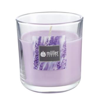 Müller Kerzen Duftkerze im Glas 88/80 Lavendel 