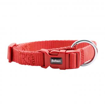 Bubimex Hundehalsband Classic Nylon S-M Rot